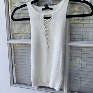 F21 Lace Up Tank